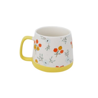 Tasse Fleurs Jaune